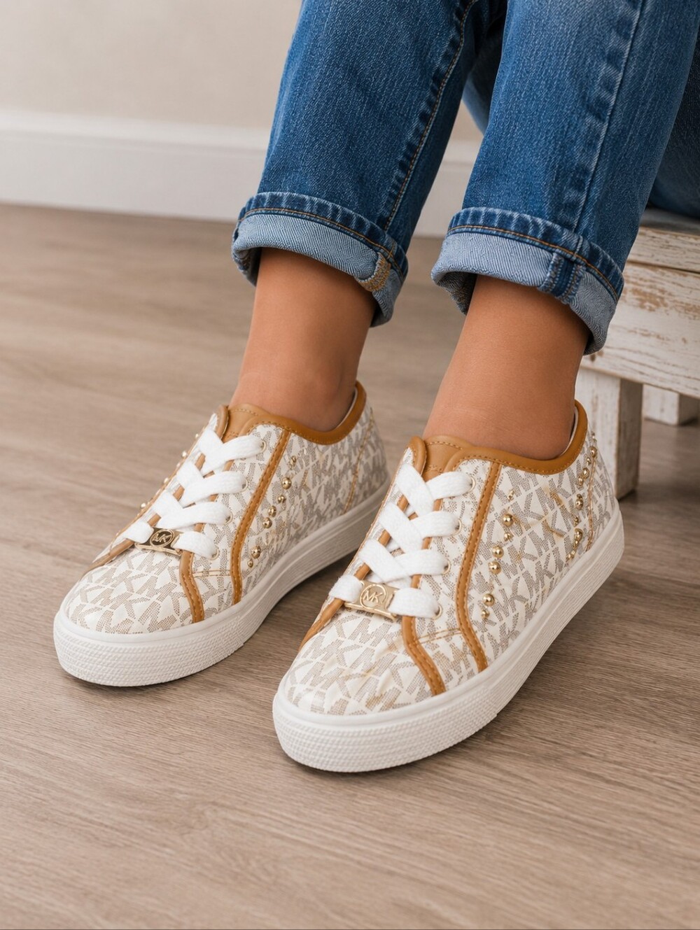 Michael Kors Girls Sneakers - Size 12